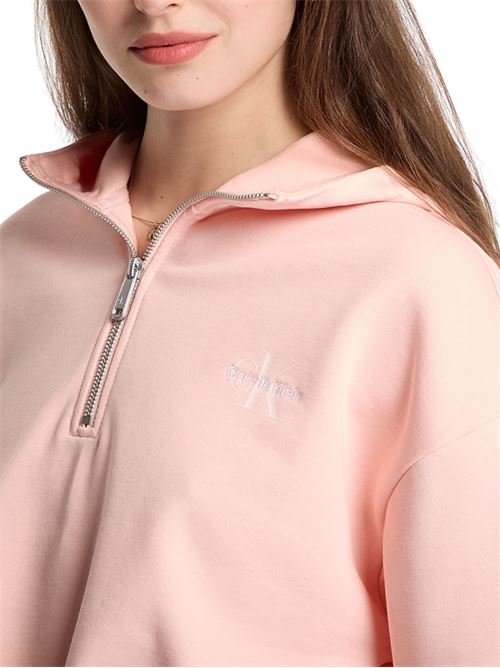 Felpa crop con cappuccio Calvin Klein Jeans | LV047G203G4TJ